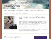 Tablet Screenshot of mon-magnetiseur.fr